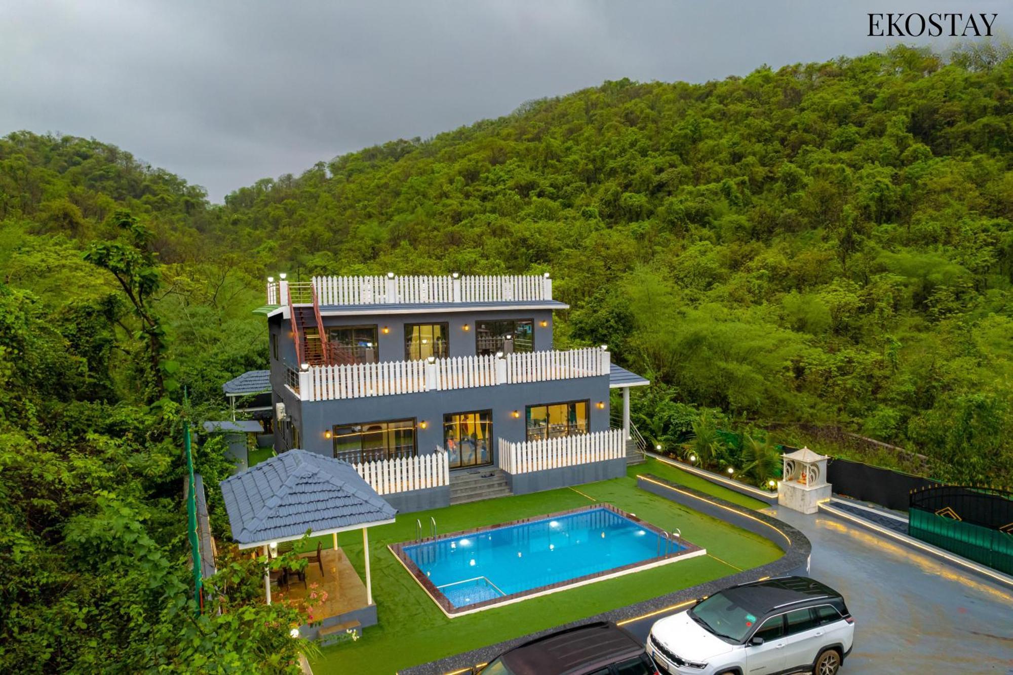 Ekostay - Serene Villa Алибаг Экстерьер фото